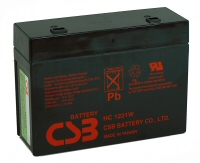 UB1221W (12V 21 Watt  F-2 Pos - F1 Neg) SLA/AGM