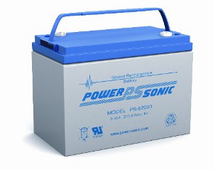PS-62000 Power-Sonic 6 Volt 210 AH Pallet Jack Battery
