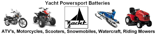 Yacht Powersport Motorcycle Batteries