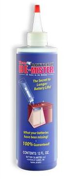 De-Mister Battery Additive 12 oz Bottle